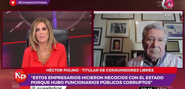 Héctor Polino entrevistado en el programa “Nada personal” de Viviana Canosa; por el canal El Nueve – 09/04/2020 Mirá el video: