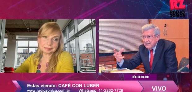 13/9/21 Entrevista a Héctor Polino en Café con Luber por Radio Zónica Escuchá la entrevista: